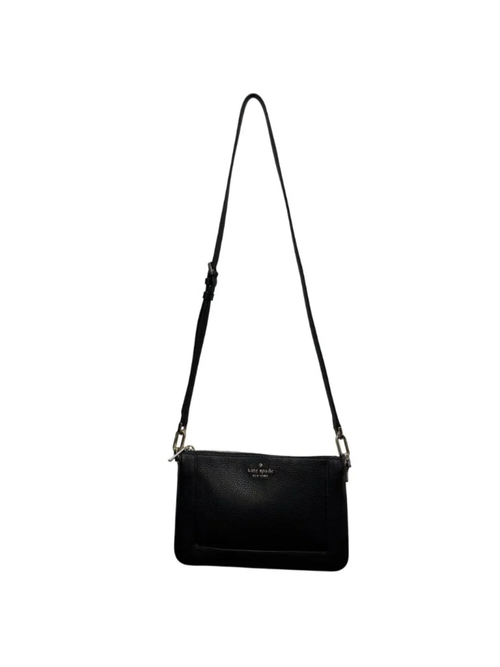 Kate Spade Black Leather Crossbody Bag
